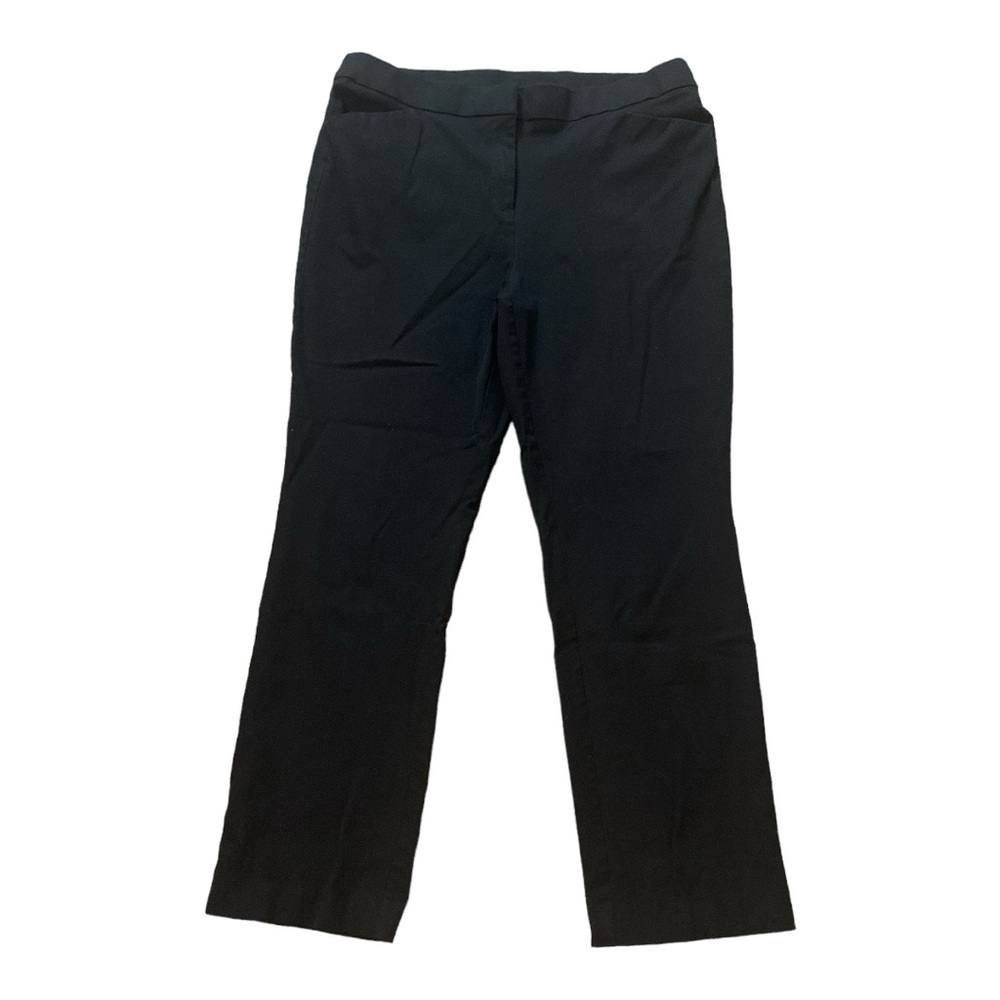 Chico’s Black Straight Leg Dress Pants, Chico’s Size 2R=Women’s Size L/12R